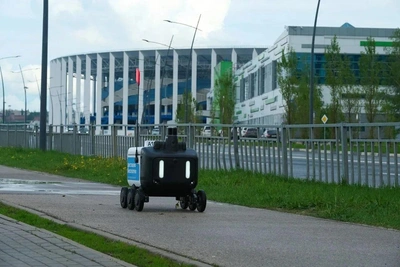 Роботы-доставщики вышли на улицы Нижнего Новгорода