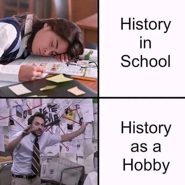История в школеИстория как хобби | Источник: Соцсети