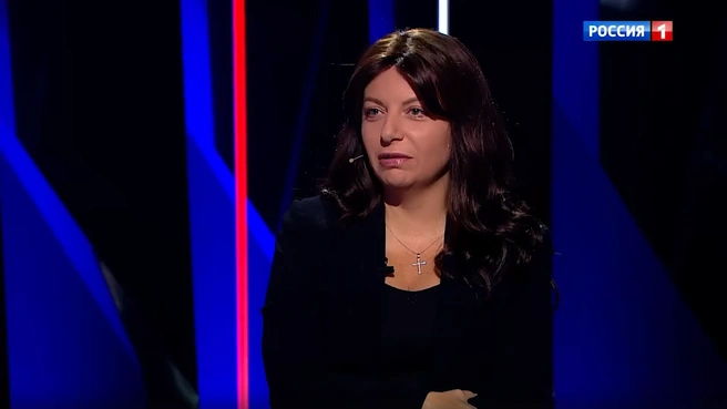 Источник: кадр из программы «Воскресный вечер с Владимиром Соловьевым» (12+), «Россия 1», 2025 год