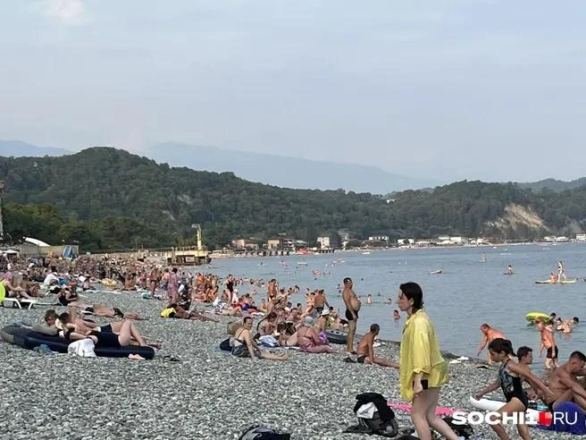 В Абхазии лучше не выходить за пределы пляжа в купальниках  | Источник: Анна Грицевич / SOCHI1.RU