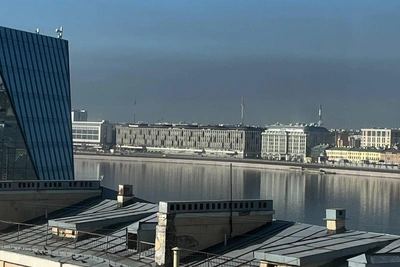 Петербург окутал дым два дня подряд