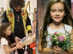 Сумка Dior, платье Dolce&Gabbana, пуховик Versace и серьги Tiffany: что Алле-Виктории подарили на 8-летие