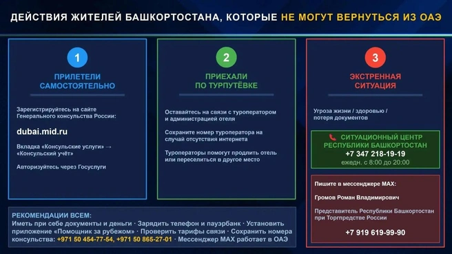 Памятка для тех, кому нужна помощь | Источник: Радий Хабиров / t.me