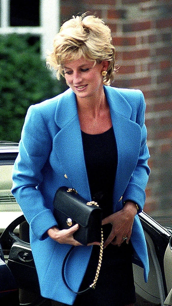 Принцесса Диана в Итоне, сентябрь 1995