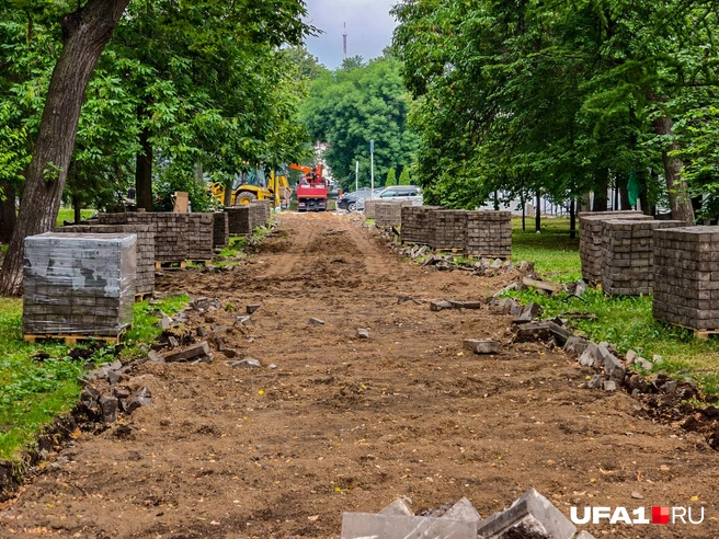 Непривычно видеть парк таким | Источник: Булат Салихов / UFA1.RU