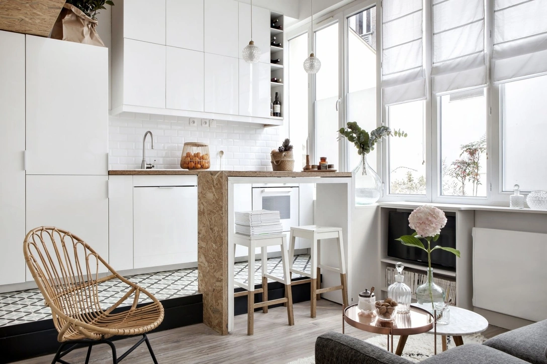 Мини-лофт с парижским шиком (фото 0) | Источник: Эрве Голуза