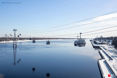 Визуализация канатной дороги в Ярославле