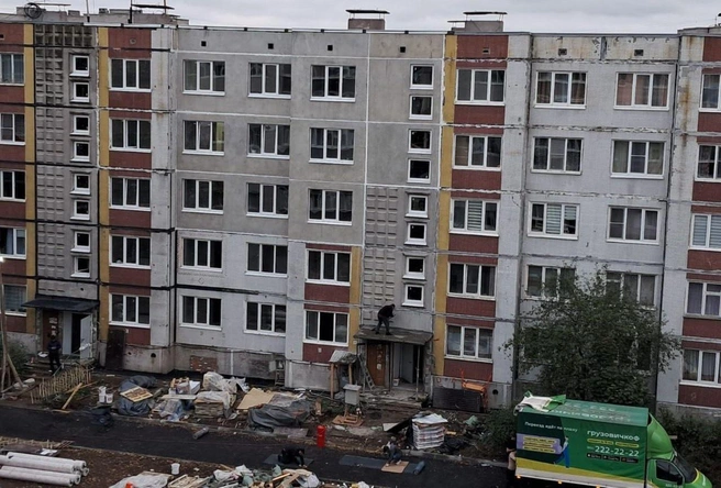 В доме в Приморске, где взорвался газ, после ремонта измельчали квартиры | Источник: читатели 47news