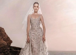 Финикийские платья в свадебной коллекции Zuhair Murad 2025