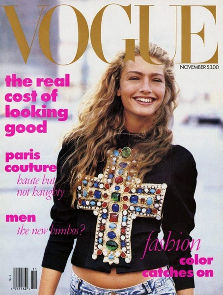 Первая обложка американского Vogue под руководством Анны Винтур, 1988 | Источник: Обложка Vogue
