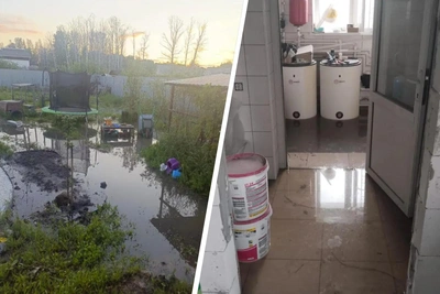 Поселок Северный под Челябинском затопило: 35 домов в воде