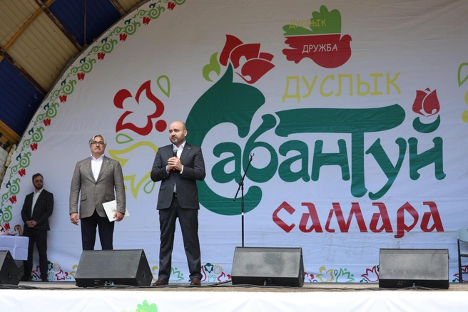 Татарский праздник «Сабантуй» прошел 20 июня в парке Гагарина | Источник: пресс-служба правительства Самарской области