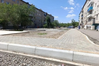 Благоустройство двора на Ползунова в Чите обойдется в 19 млн