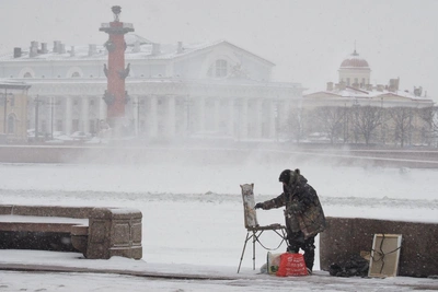 14 февраля Петербург ждет сильный снегопад