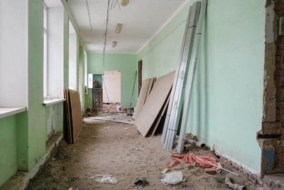 В школе №36 Вологды стартовали отделочные работы