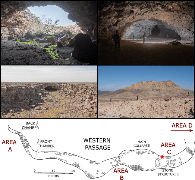 Жизнь в лавовой трубе: зачем древние скотоводы Аравии уходили под землю?