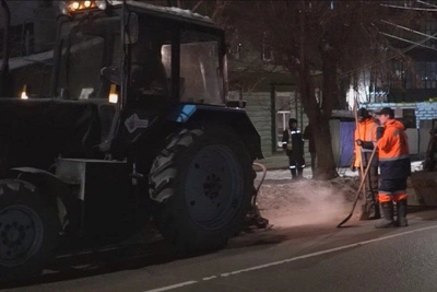В Костроме идут ночные работы по восстановлению дорожного покрытия