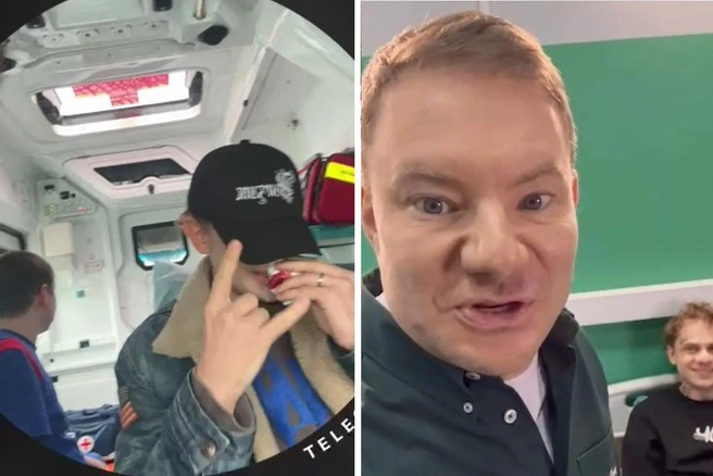 Парень утверждает, что ему разбили нос, а на следующий день музыканты мирятся и записывают об этом видео | Источник: DJ SMASH / Telegram