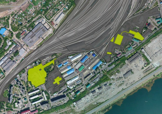 Участки расположены довольно разрозненно | Источник: материалы тендера / i.rts-tender.ru