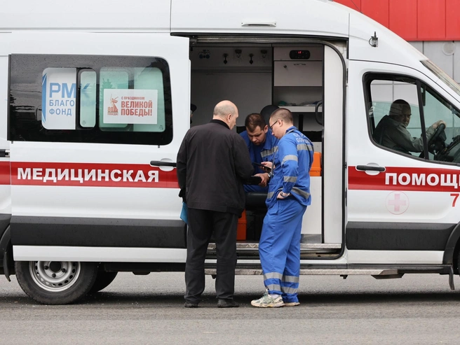 Водитель скорой не стал комментировать происшествие | Источник: Наталья Лапцевич