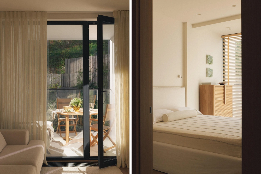 Винтажные светильники, изысканный декор и натуральные материалы: апартаменты для отдыха в Сочи | Источник: Елизавета Гуровская