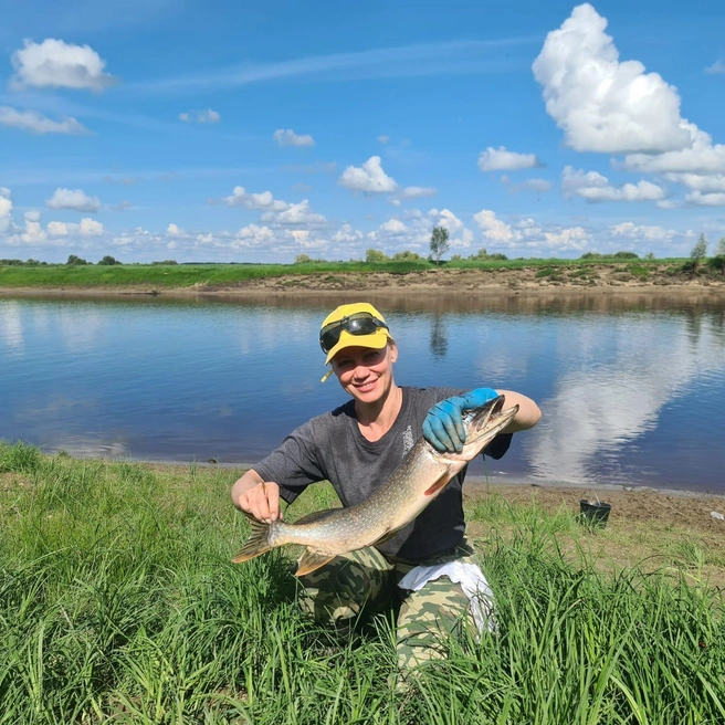 Из хобби — рыбалка | Источник: Оксана Михеева / «ВКонтакте»
