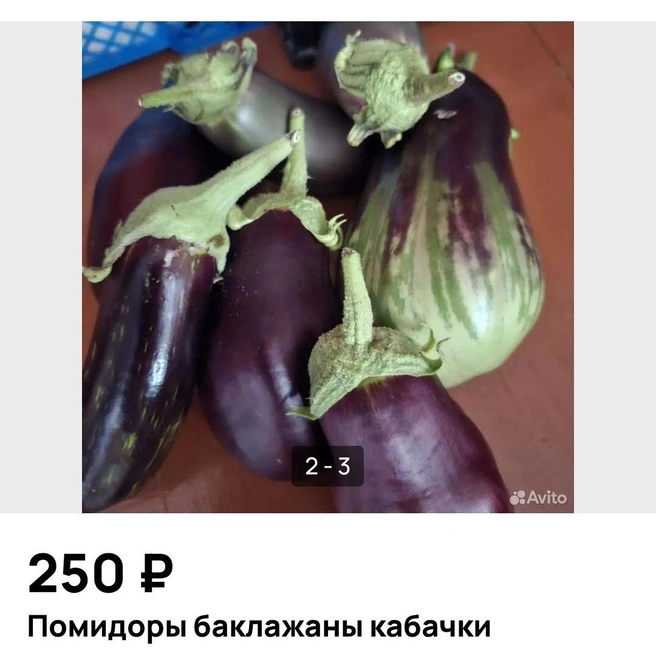 Овощи продают дешевле ягод | Источник: Avito.ru