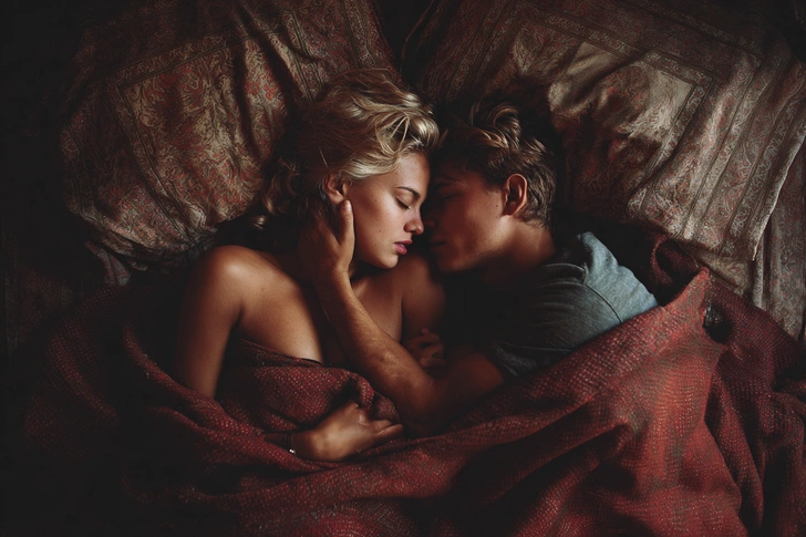 какая вы в постели, женщины в сексе, секс и самооценка, секс, самооценка, психология, Признайтесь, как вы ведете себя в постели — а мы расскажем, любите ли вы себя | Источник: Midjourney