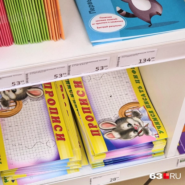 Прописи&nbsp;— от 28,99 и выше | Источник: Роман Данилкин / 63.RU