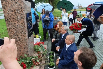 В Кунашаке открыли памятник поэту-герою Мусе Джалилю