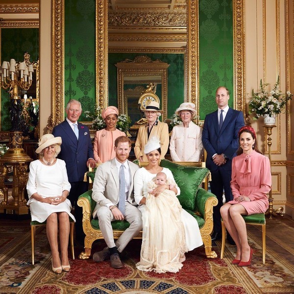Как крестили членов британской королевской семьи