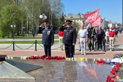 В Йошкар-Оле состоялась акция «Огонь памяти»