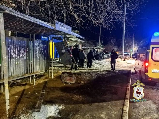 Погибшие на остановке ждали автобус | Источник: ГУ МВД по Нижегородской области