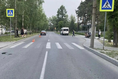 Toyota сбила ребенка в Первомайском районе