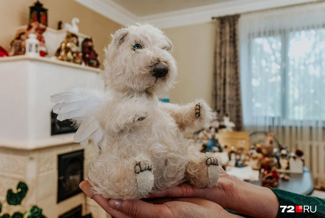 Тот самый мишка, которого Рената, дочь Аллы Ювакаевой, полюбила невероятно. Уговорила оставить дома и никому не отдавать | Источник: Илья Чикотин / 72.RU