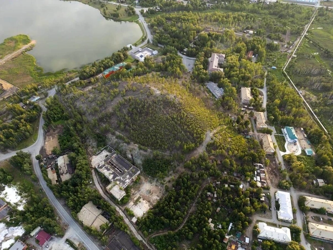 Гусиха — гора в центре Карабаша высотой 383 метра | Источник: «Проектная группа 8»