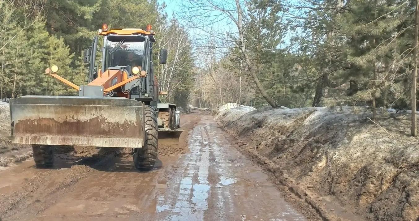 Курганцы шесть лет просят отремонтировать дорогу к деревне Северное и десяткам СНТ, которая идет через лес 