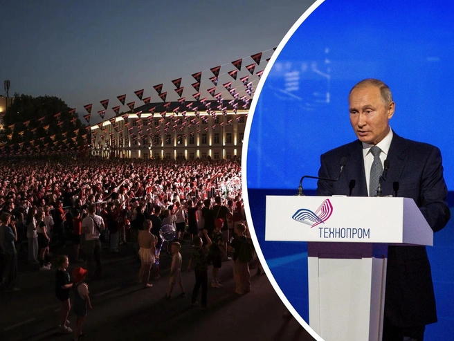 Президент России Владимир Путин направил поздравление ярославскому «Локомотиву» с завоеванием Кубка Гагарина | Источник: Александр Куренной / 76.RU, Александр Ощепков / NGS.RU