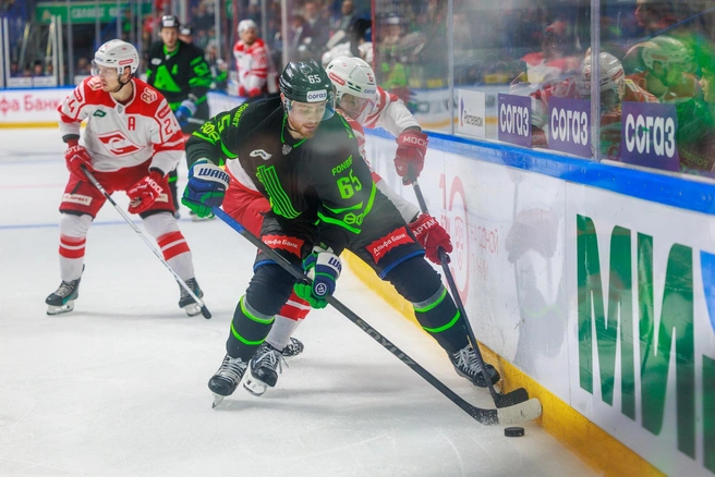 «Салават Юлаев» — «Спартак» 3:1 | Источник: hcsalavat / Vk.ru
