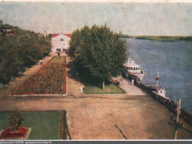Ростовская набережная в 1959 году | Источник: Танфель Бакман / Pastvu.com