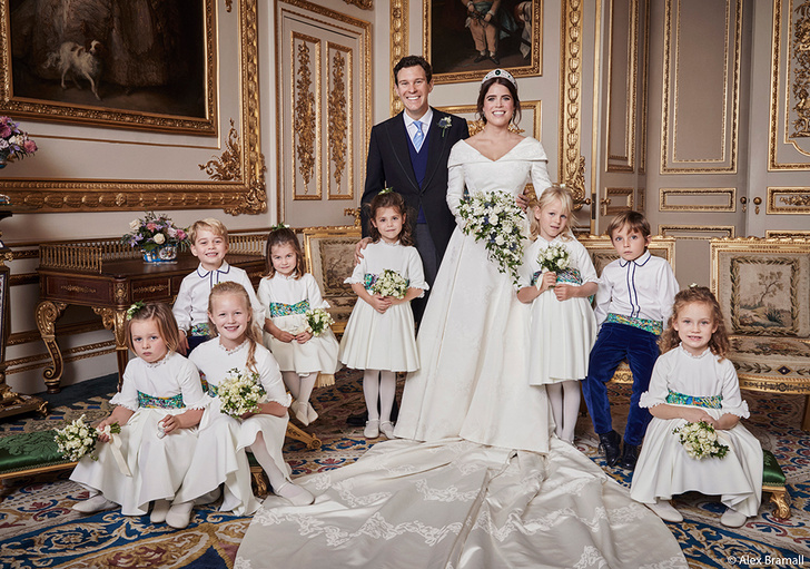 Что особенного в официальных свадебных фото принцессы Евгении и Джека Бруксбэнка
