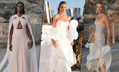 Лорен Санчес в голом платье не смогла затмить Кэмпбелл и Хантингтон-Уайтли на шоу Dolce&Gabbana