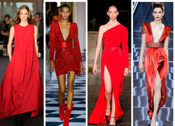 Новогодний образ: топ-15 красных платьев для главного вечера года