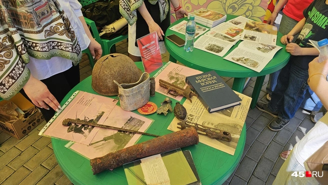 В Горсаду проходили викторины по истории Великой Отечественной войны | Источник: Дарья Никитченко / 45.RU