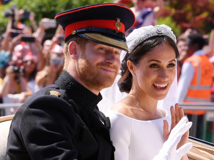 Свадьба Гарри и Меган, 19 мая 2025 года.