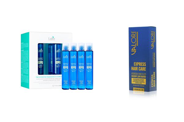 Филлер для волос La’dor Perfect Hair Fill-Up, Филлер для волос Valori Professional «Express Hair Care»