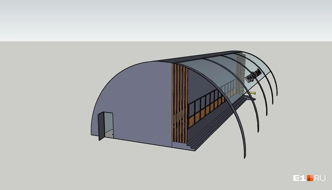 У станции появится крыша, отопление и пресс для вторсырья | Источник: «Мега-Екатеринбург»
