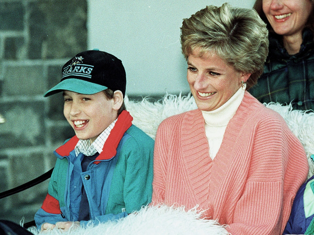Принц Уильям и принцесса Диана, 1994 | marieclaire.ru