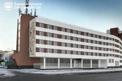В Благовещенске обновят фасады полицейских зданий и общежития