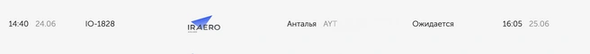 Источник: аэропорт Гагарин
